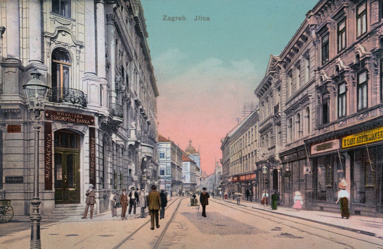 Ilica, oko 1910. godine A